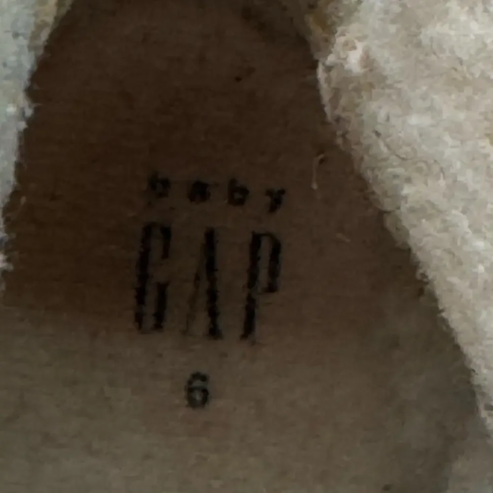 Baby Gap Toddler Boots Brown Gold Star Boots Zip Up Boots Size 6